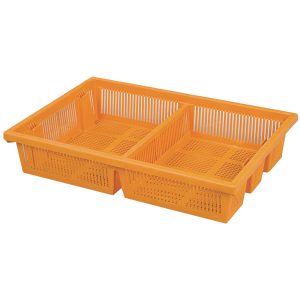 2x Seperator Plastic Crates 470x670x130mm